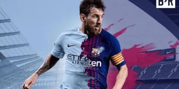 记者曝光曼城报价文件，当初曾经2亿求购梅西，被秒拒！