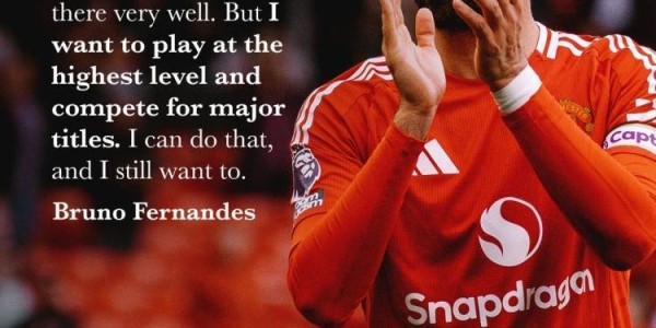 B费拒绝新月高薪合同，曼联社媒晒图：我们的队长️